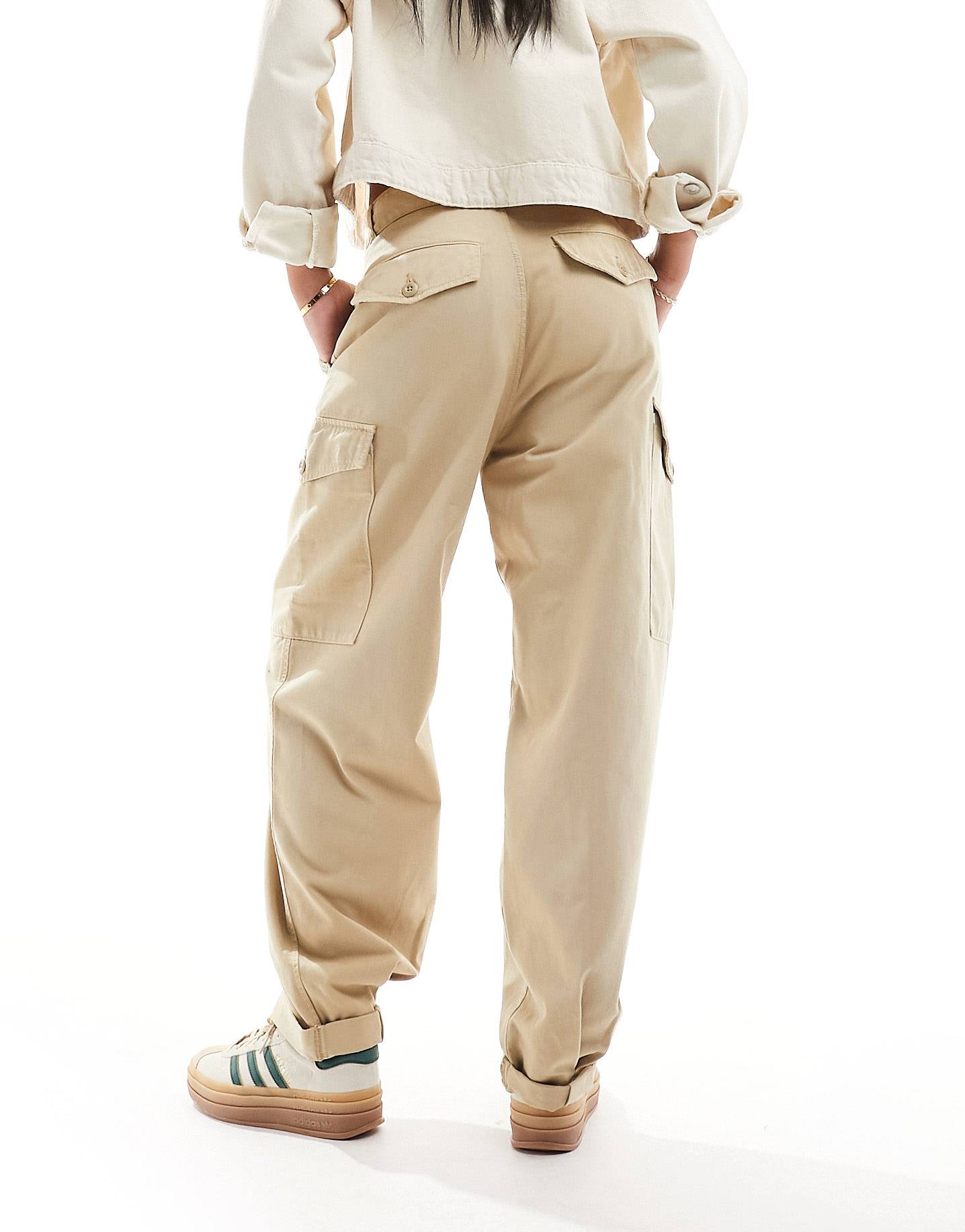 Urban Rover - Beige Cargo Trousers